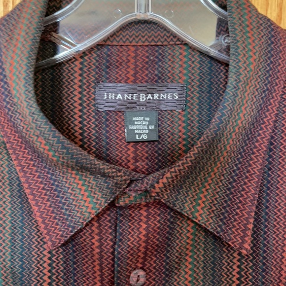 NWOT Jhane Barnes dress shirt. Size L - Picture 2 of 4